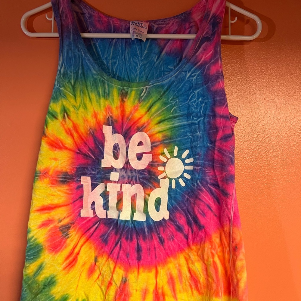 Tie dye tank top